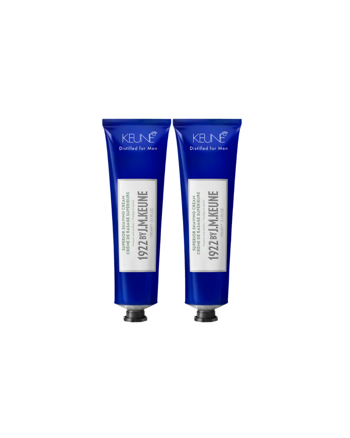 1922 by J.M. Keune Superior Shaving Cream per 2 stuks bij Care For Hair