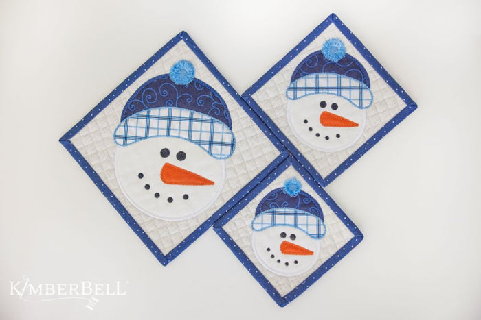 December - Snow Time Decorative Hot Pad