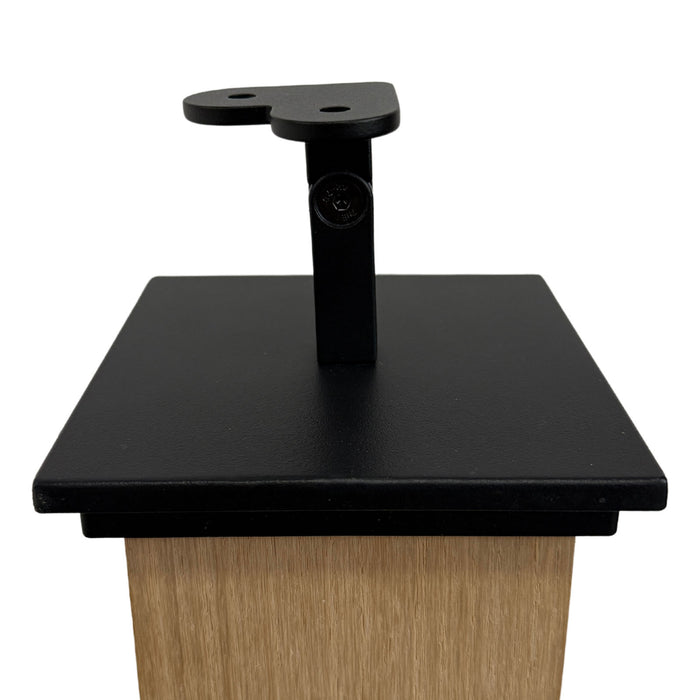 90 Degree Saddle for 6300RM Series Metal Newel Cap Adjustable Bracket