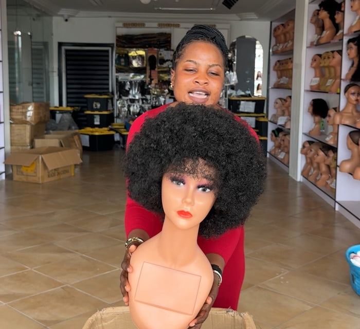 Afro Wig Cap