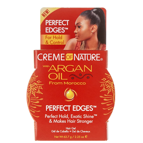 Argan Oil Perfect Edges Regular Gel 2.25oz by CREME OF NATURE