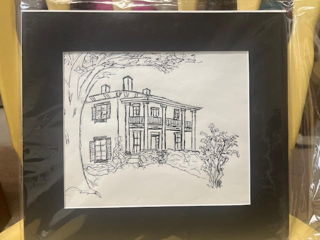 Artist Sketch with frame