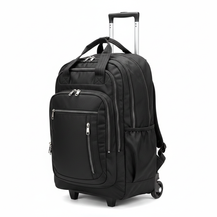 Black Trolley Backpack