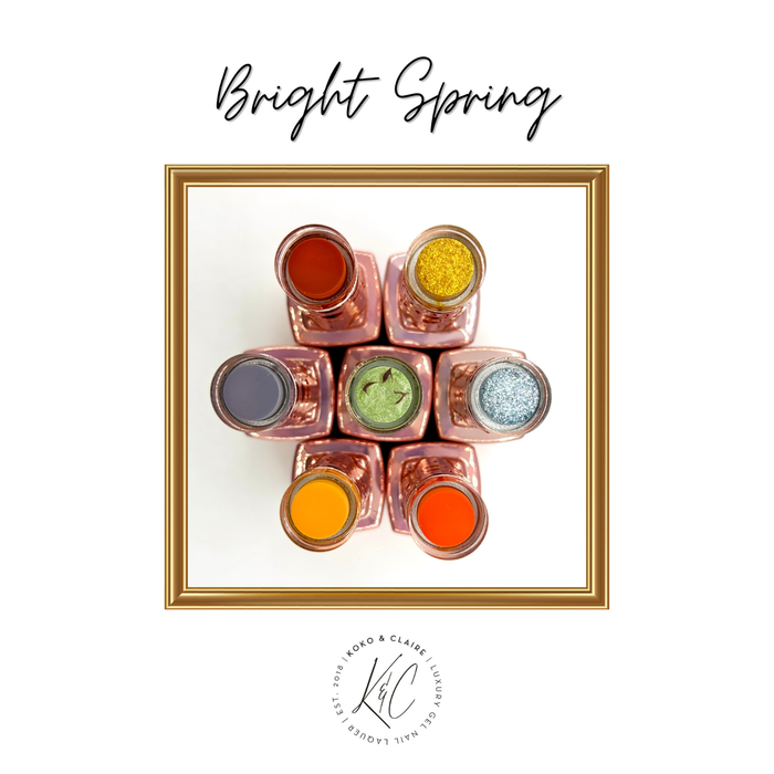 Bright Spring - Koko & Claire 7pc Polish Set