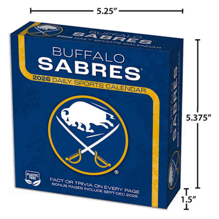 Buffalo Sabres 2026 Daily Calendar