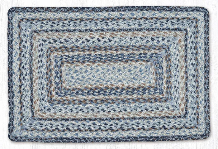 C-9-119 Denim Braided Rug