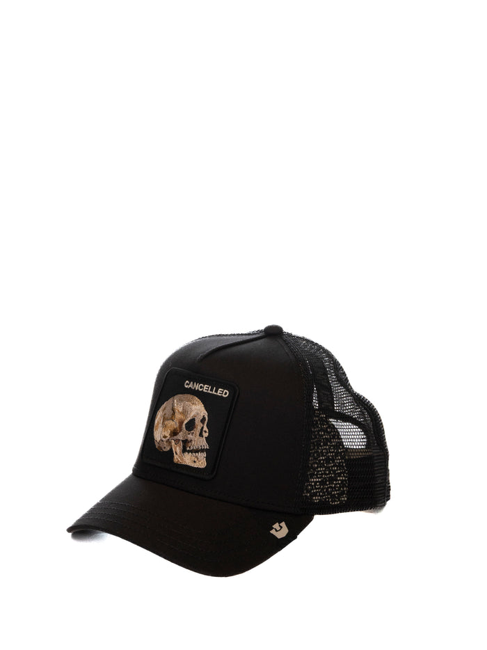 GOORIN BROS cappello teschio nero 2392 TESCHIO-NERO