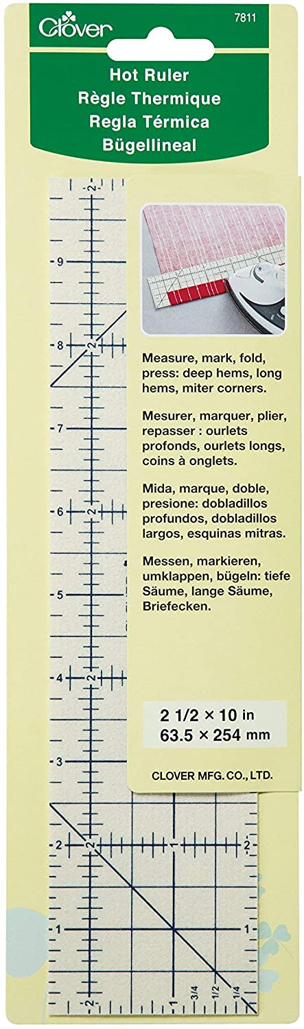 Clover Hot Hemmer and Hot Rulers