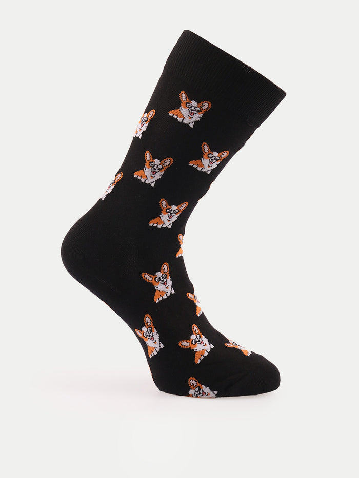 Cosmic Crew Socks | Cool Corgi-Image 2