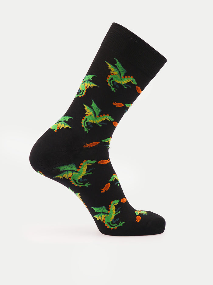 Cosmic Crew Socks | Fire Dragon-Image 2