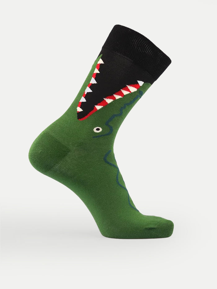 Cosmic Crew Socks | Croc Bite-Image 3