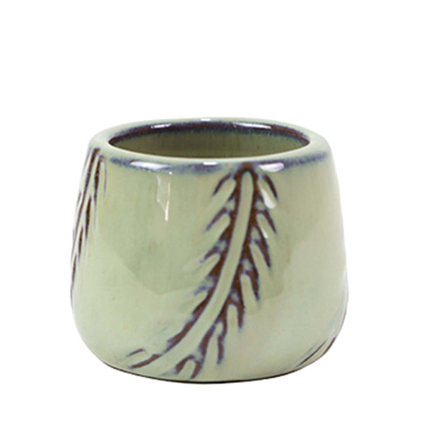 Decorative Mini Pot 3.1" Green