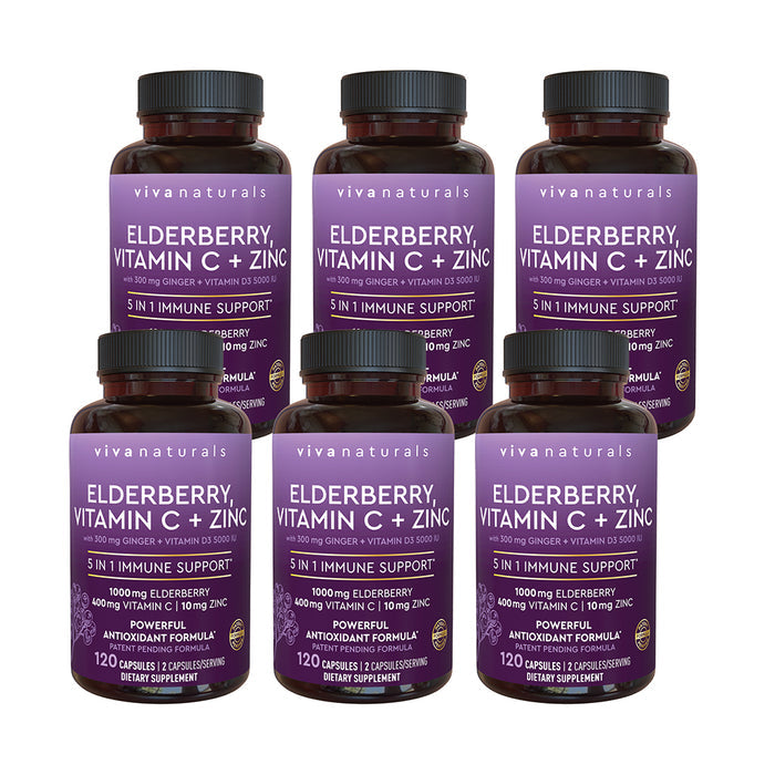 6 Bottles - 120 Capsules