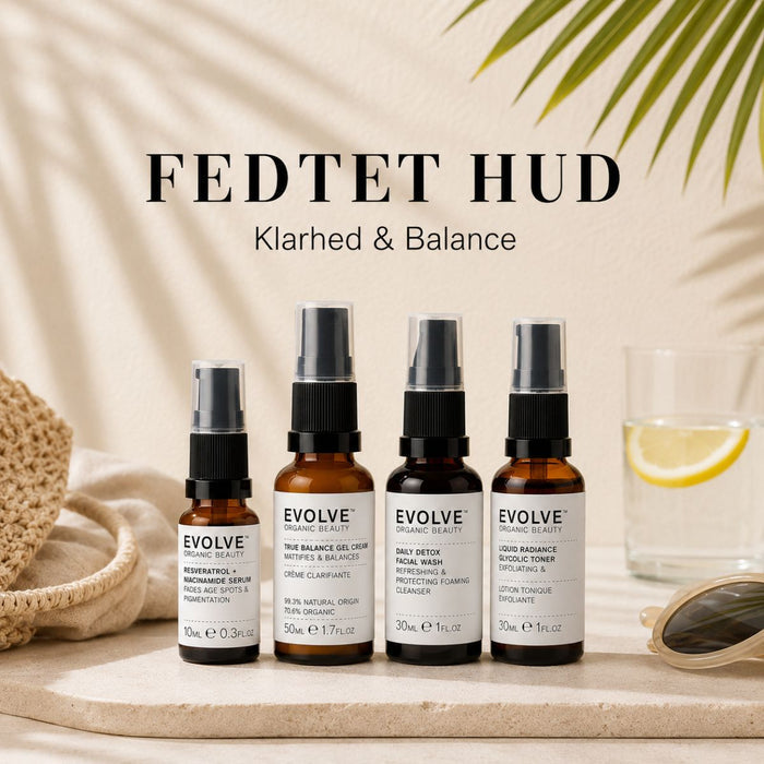 Evolve Travel pakke | Fedtet hud - Travel size