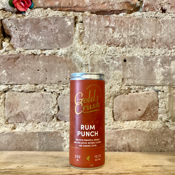 Gold Crush Rum Cocktails Rum Punch 355ml