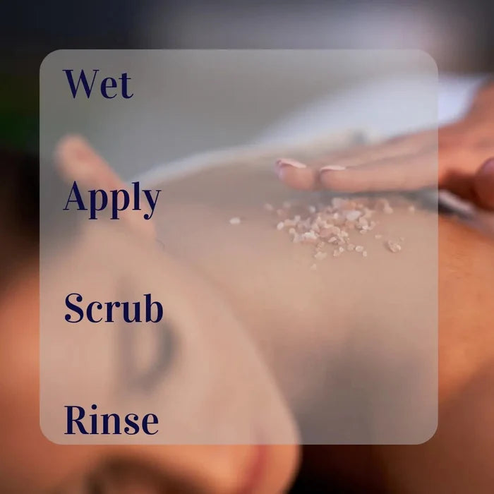 Grapefruit, Lavender & Frankincense Himalayan & Sea Salt Body Scrub #skincare#
