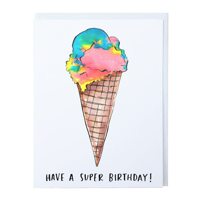 Have a Super Birthday Card - City Bird