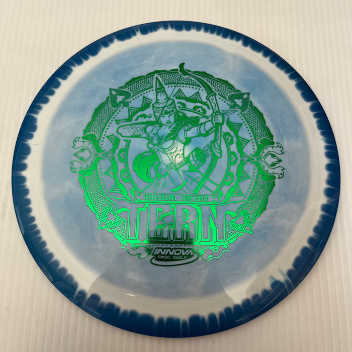 Blue Halo/Green Stamp / 173-5 grams