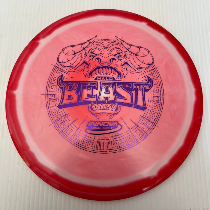 Red Halo/Purple Stamp / 173-5 grams