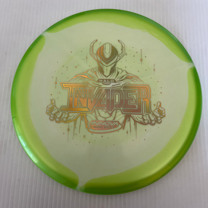 Green Halo/Gold Holo Stamp / 173-5 grams