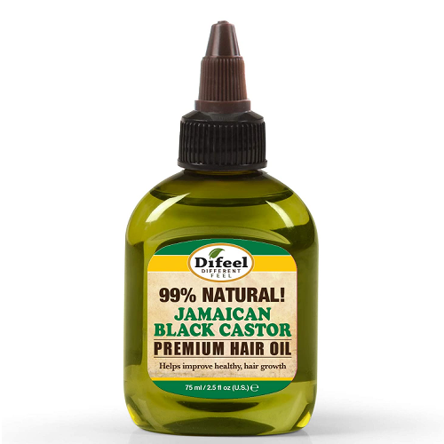 Jamaican Black Castor Premium Hair Oil 2.5oz by DIFEEL