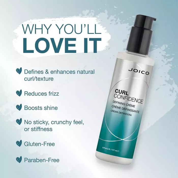 Joico Curl Confidence Curl Defining Cream 177ml