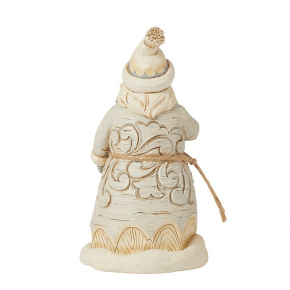 JS HWC Woodland Carved Santa Pipe
