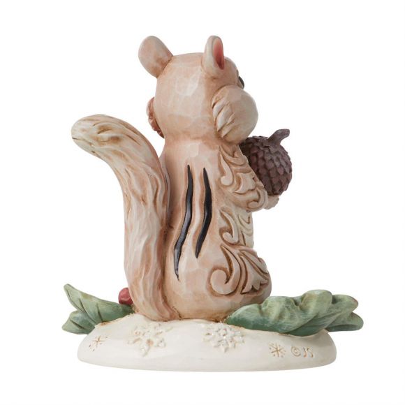 JS HWC Woodland Chipmunk Holding Acorn