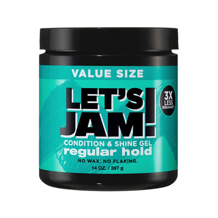 Let's Jam Condition & Shine Gel - Regular Hold, 4.4 oz.