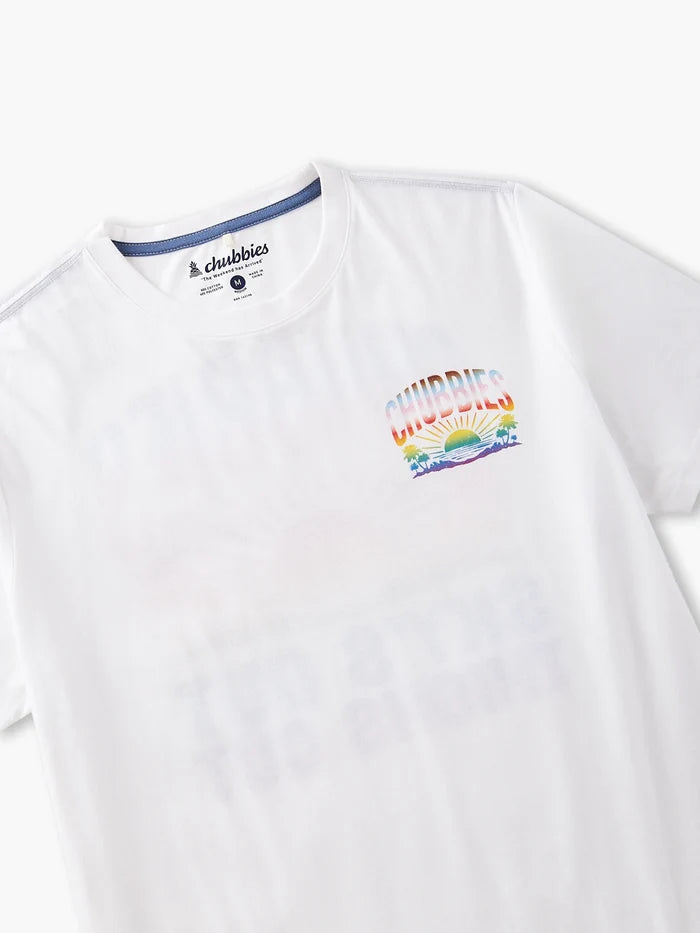 Loud & Proud (Non Pocket Graphic T-Shirt) - Image 3 - Chubbies Shorts