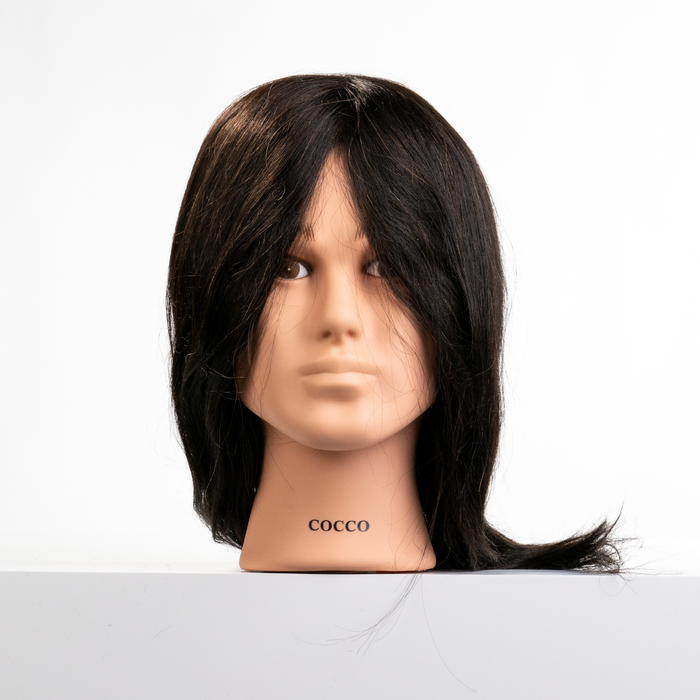 Male Mannequin Head Aki (Black Hair)