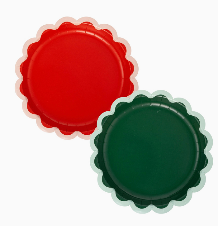 Merry Ric Rac Plates