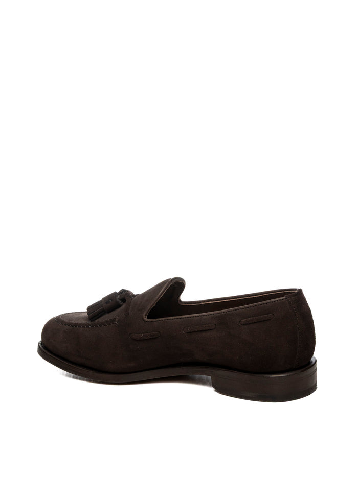 BERWICK Mocassino nappine camoscio moro 5139 SUPERBUCK-MORO