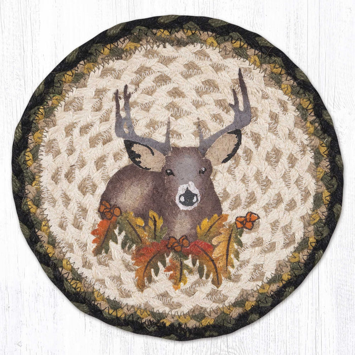 MSPR-116 Deer Floral 10" Trivet