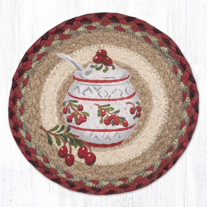 MSPR-390 Jam Jar Cranberry 10" Trivet