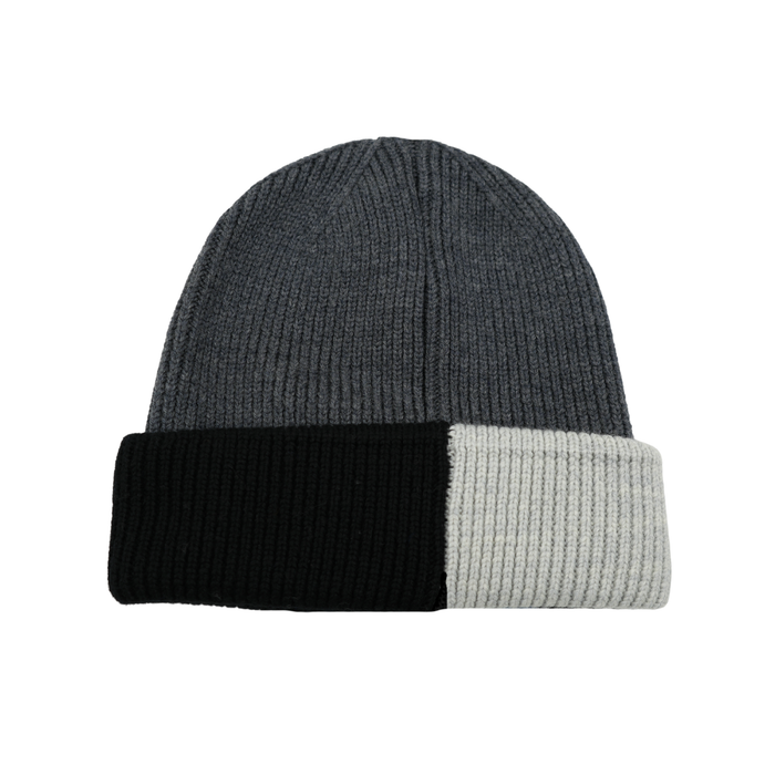 New Era Buffalo Bills Black & Gray Colorblocking Knit Beanie