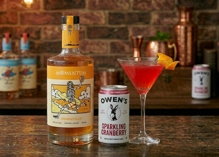 Orangecello Cosmopolitan Rocks (double) To-Go Cocktail Only