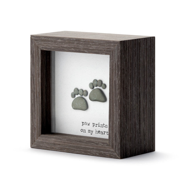Paw Prints Shadowbox