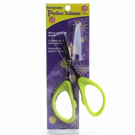 Perfect Scissors Karen Kay Buckley 4 inch Small Green # KKBPSS