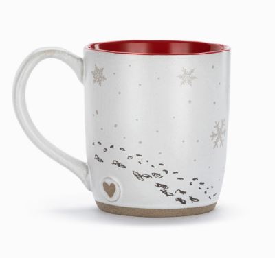 Pooh and Piglet Holiday Mug