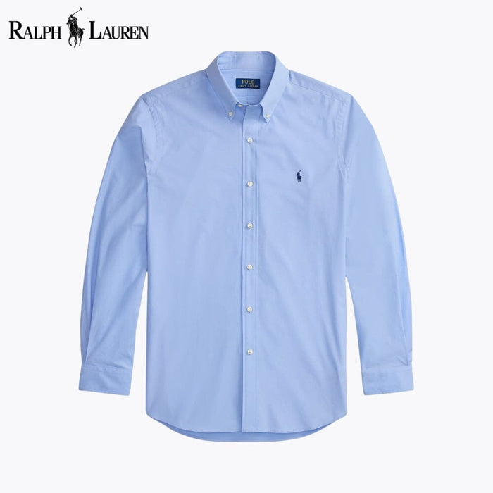 RL Classic Fit Stretch Poplin Shirt