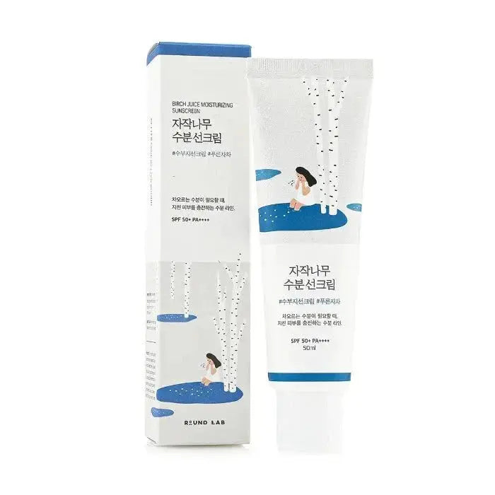 ROUND LAB Birch Juice Moisturizing Sunscreen 50 ml - DOKAN