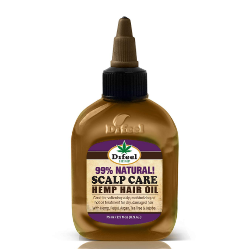 Scalp Care Hemp Hair Oil 2.5oz by DIFEEL