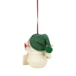 Snowpinions Dashing Through Merlot Ornament