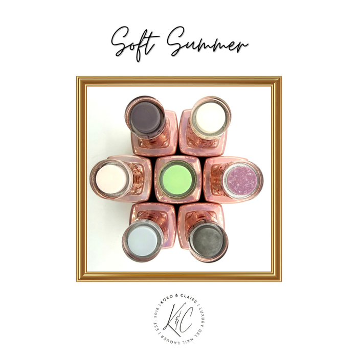 Soft Summer - Koko & Claire 7pc Polish Set
