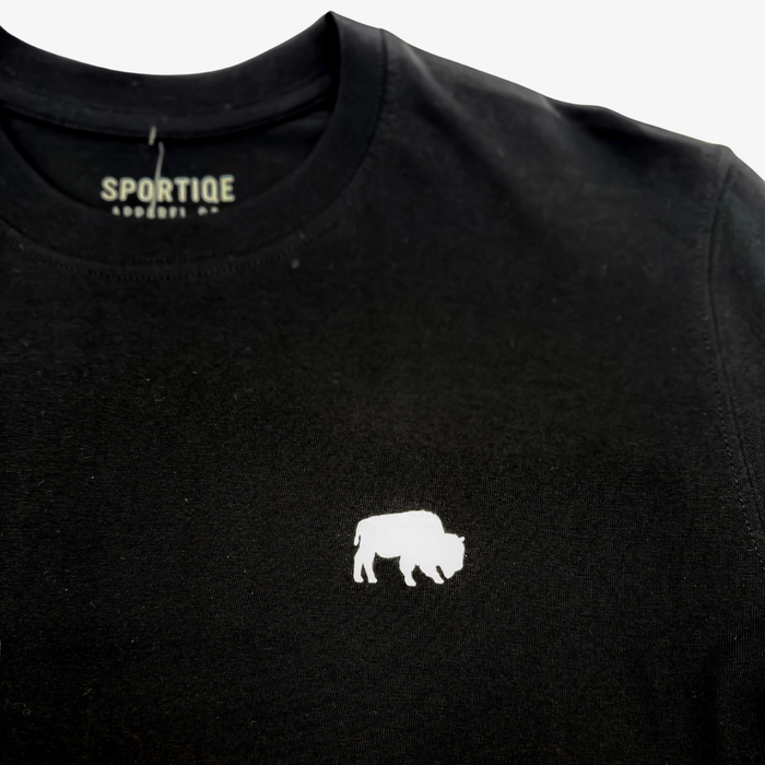 Sportiqe x BFLO Jet Black T-Shirt
