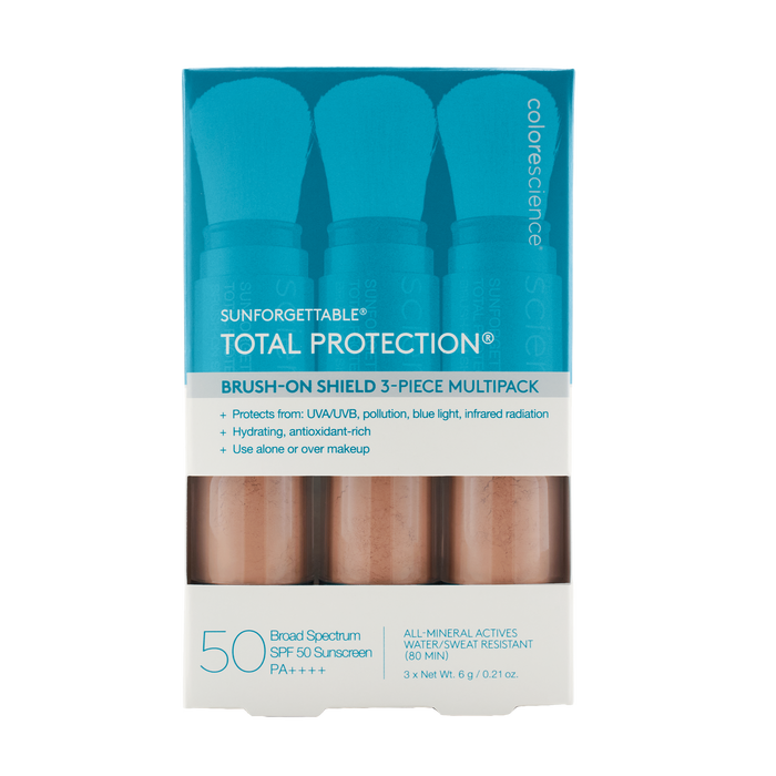 Sunforgettable® Total Protection™ Brush-on Shield SPF 50 Multipack || Deep