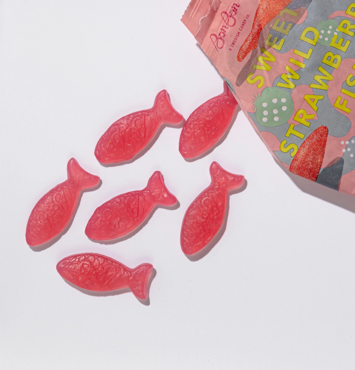 sweet strawberry fish