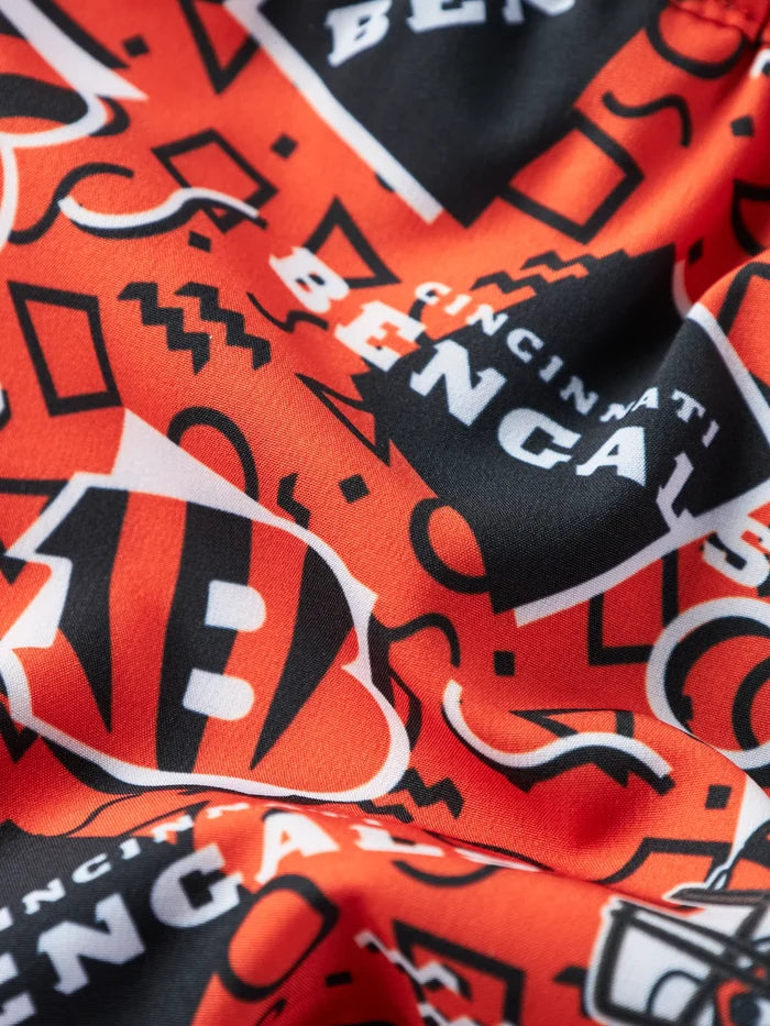 The Bengals Game Day Fit (Boys Classic Lined Trunk) - Image 3 - Chubbies Shorts