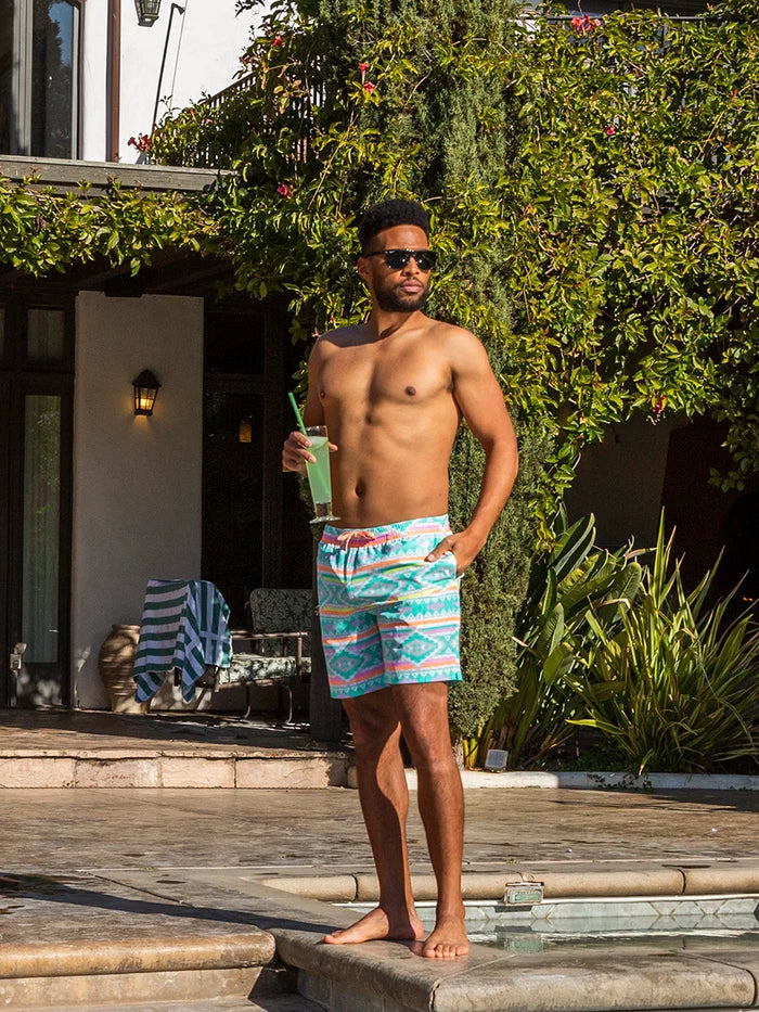 The En Fuegos 7" (Classic Swim Trunk) - Image 2 - Chubbies Shorts